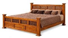 King Size Teak Wood Cot
